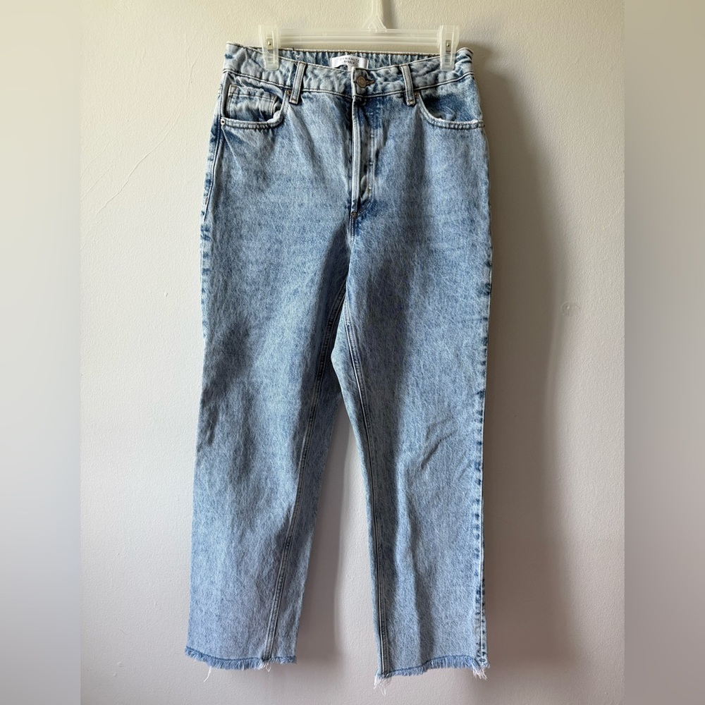 Dynamite Blue Straight Jeans Classic Style